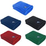 HH7029 Chenille Blanket With Embroidered Custom Imprint